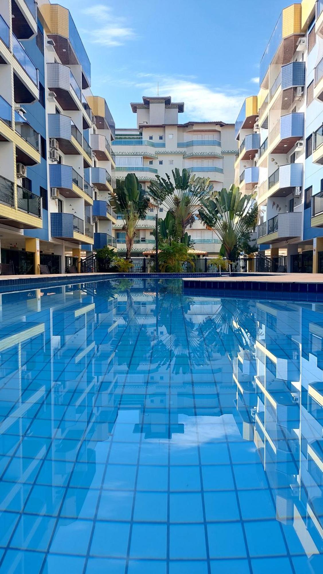 Apartamento com Vista da Piscina